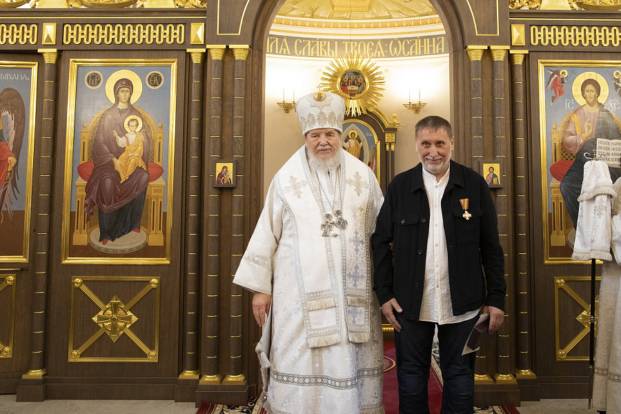 Великое освящение храма праведного Феодора Ушакова в Купавне